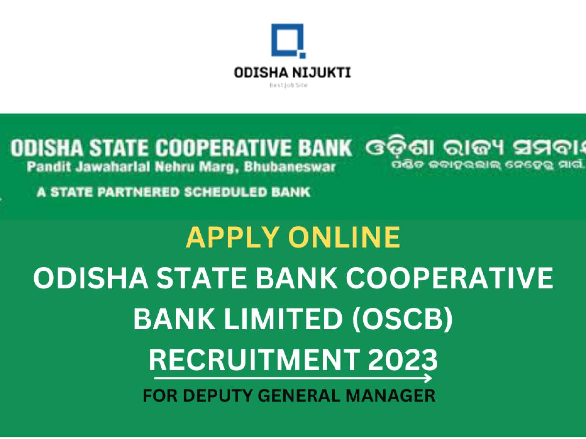OSCB-Recruitment-2023-Apply-for-20-Deputy-General-Manager-Posts